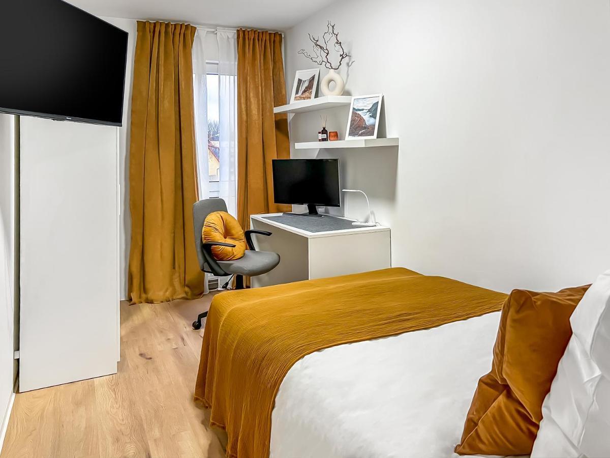 Moderne Studio Apartments In Nuernberg Eksteriør billede