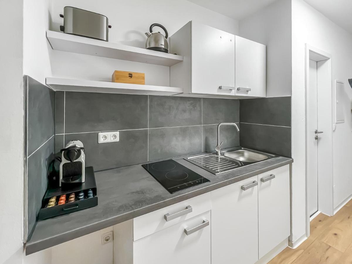 Moderne Studio Apartments In Nuernberg Eksteriør billede